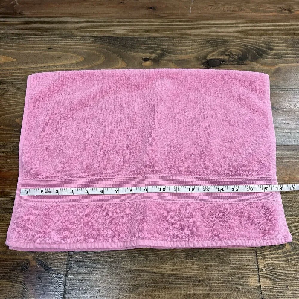 Pottery Barn Kids Towel Set 2 Hand Towel & 2 Wash Cloths Pink